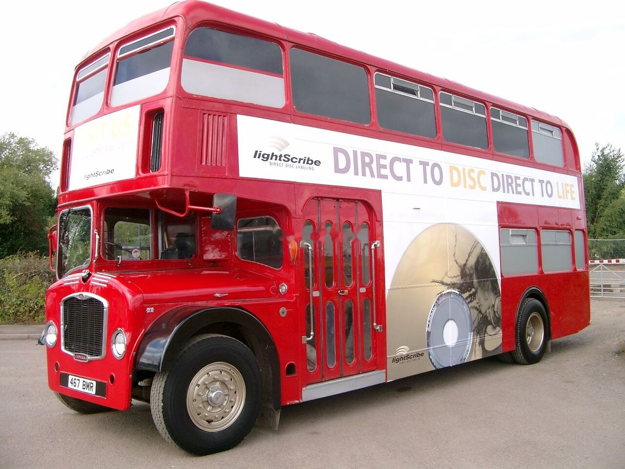 Dubbeldäckare buss Bristol LODEKKA (repainted 2023) Low Height British Double Decker Bus Ma: bild 7