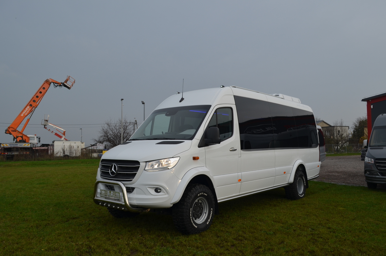 Ny Minibuss, Persontransport MERCEDES-BENZ 519 4x4 high and low drive: bild 3