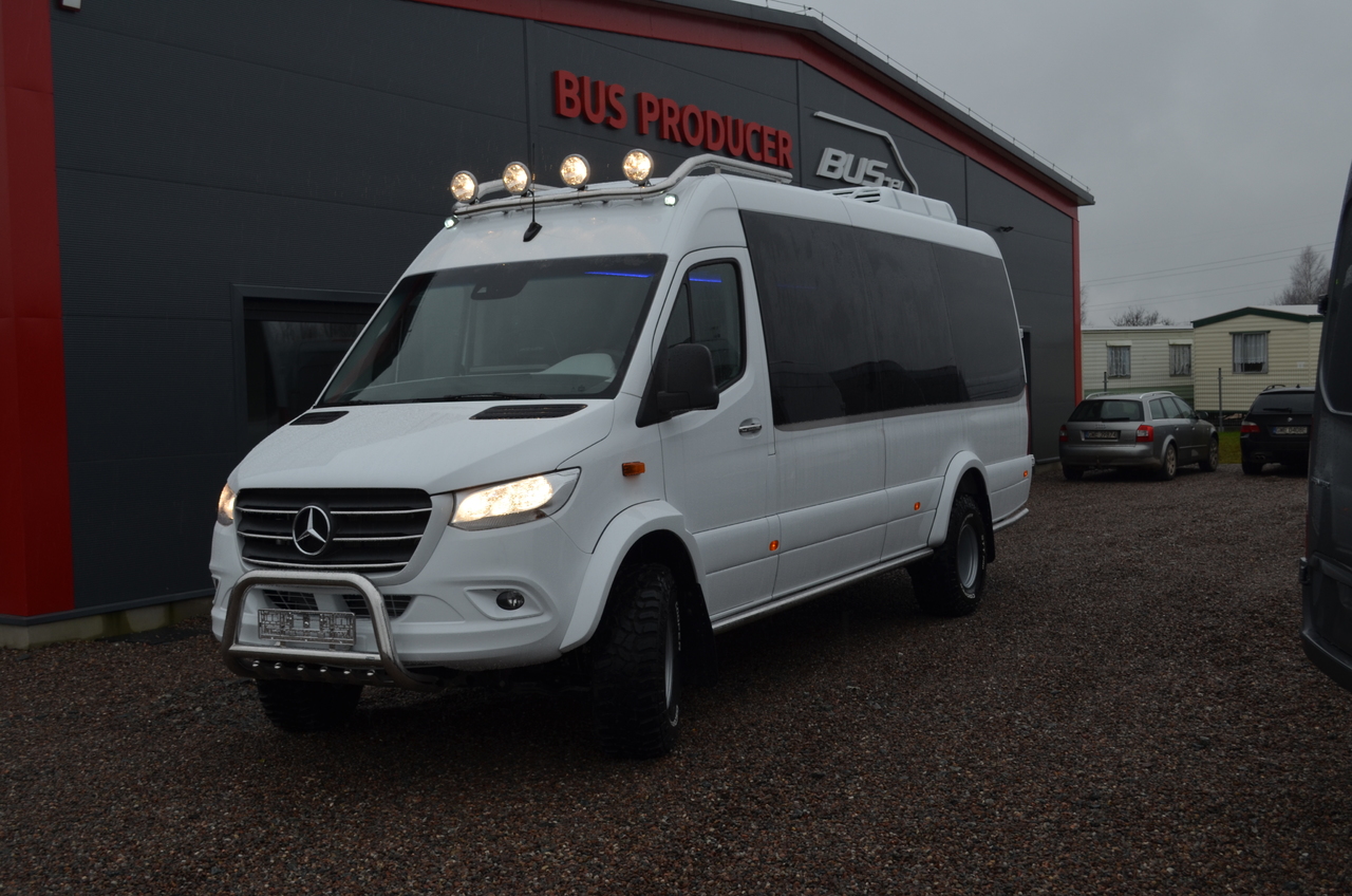 Ny Minibuss, Persontransport MERCEDES-BENZ 519 4x4 high and low drive: bild 4