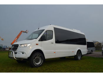 Ny Minibuss, Persontransport MERCEDES-BENZ Sprinter 519 4x4 high and low drive: bild 4