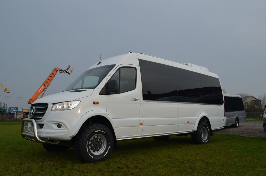 Ny Minibuss, Persontransport MERCEDES-BENZ Sprinter 519 4x4 high and low drive: bild 4