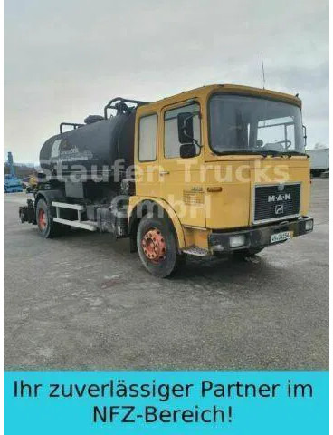 Asfaltmaskin MAN 19 280 F FEDERAL BREINING*Asphaltspritzmaus Emulsi