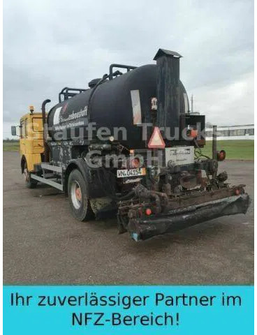 Asfaltmaskin MAN 19 280 F FEDERAL BREINING*Asphaltspritzmaus Emulsi