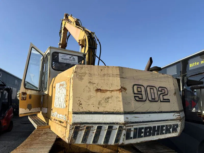 Bandgrävare Liebherr A902 A902 D 904 NA Kettenbagger einsatzbereit!