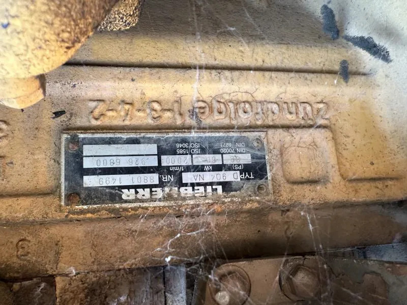 Bandgrävare Liebherr A902 A902 D 904 NA Kettenbagger einsatzbereit!