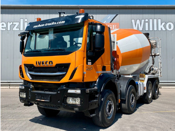 Betongbil  Iveco Trakker AD 340 TB 400/8x4 | 9m³ Liebherr*Navi*AC