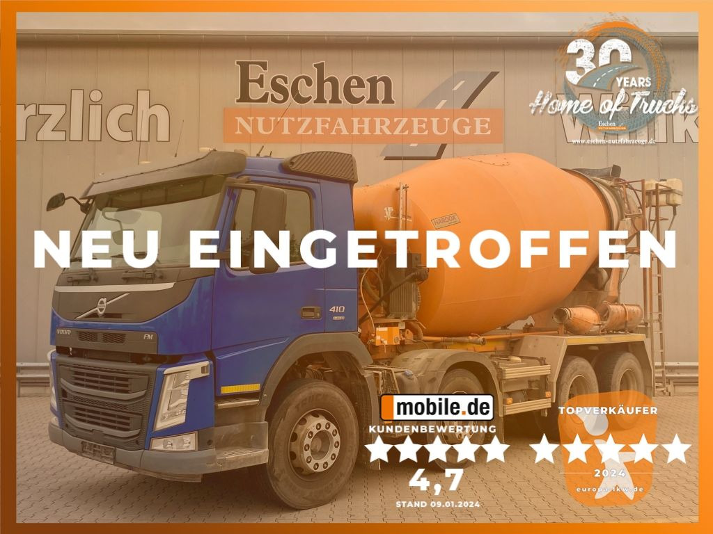 Betongbil Volvo FM 410 / 8x4 | 9m³ Intermix*I-Shift*Klima*Blatt