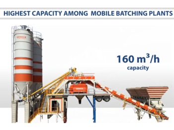 SEMIX Mobile Concrete Mixing Plant 160S4 - Betongfabrik
