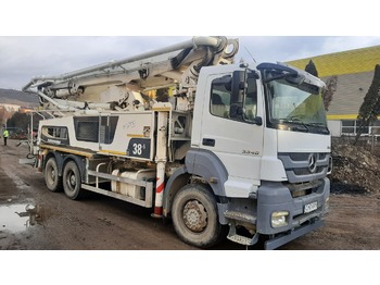 Betongpump MERCEDES-BENZ ACTROS - Putzmeister 38-5
