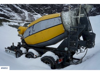 Betongtrailer Norslep w / Wilson concrete build
