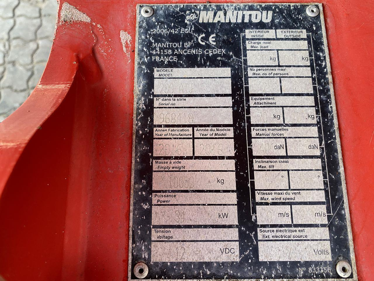 Bomlift Manitou 200ATJ RC