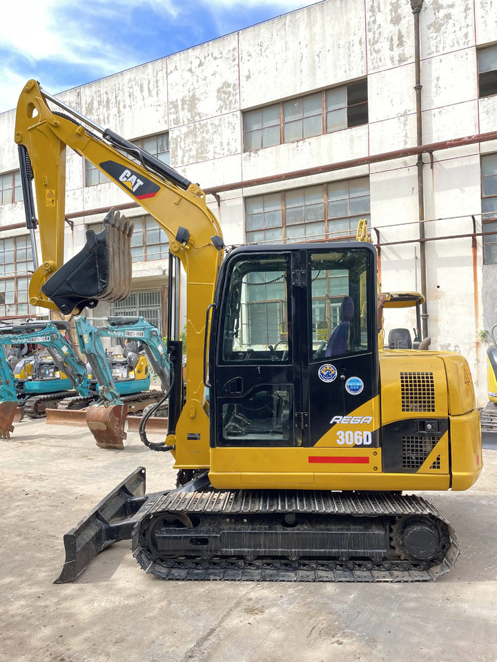 Bandgrävare CATERPILLAR 306 D track excavator CAT hydraulic digger 6 tons: bild 4