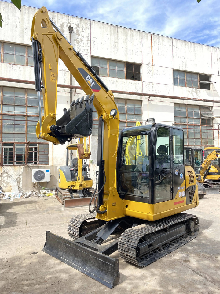 Bandgrävare CATERPILLAR 306 D track excavator CAT hydraulic digger 6 tons: bild 2