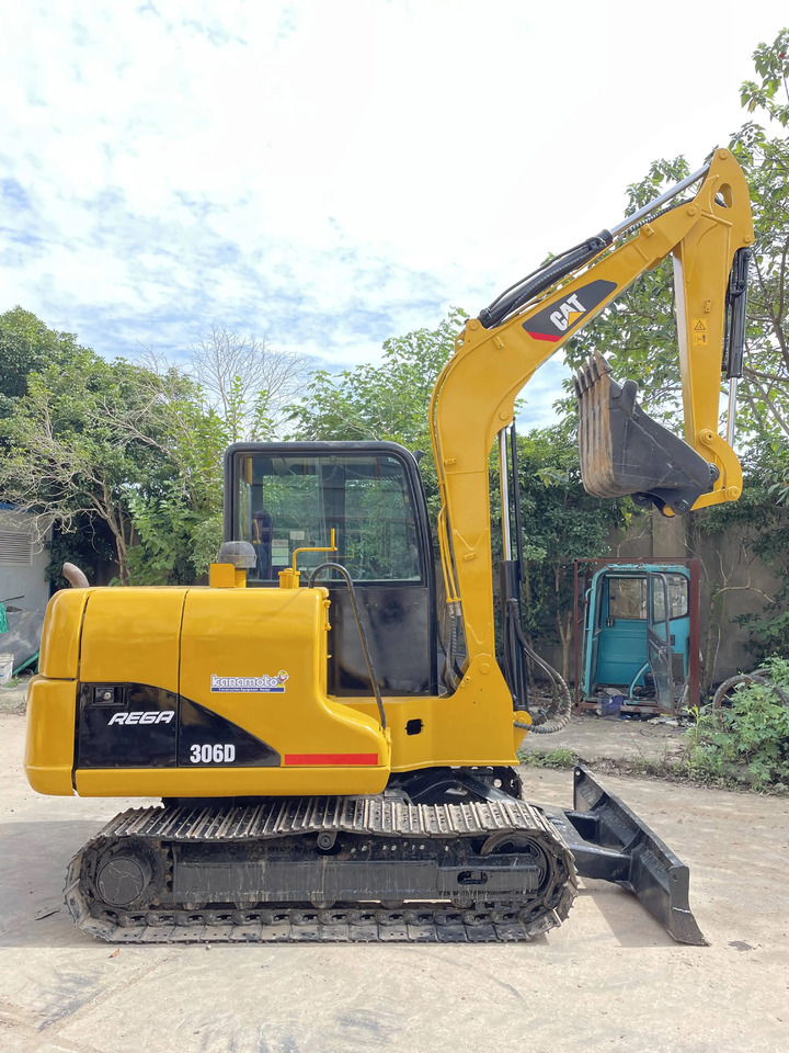 Bandgrävare CATERPILLAR 306 D track excavator CAT hydraulic digger 6 tons: bild 3