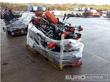 Entreprenadutrustning Pallet of Strimmers & Equipment