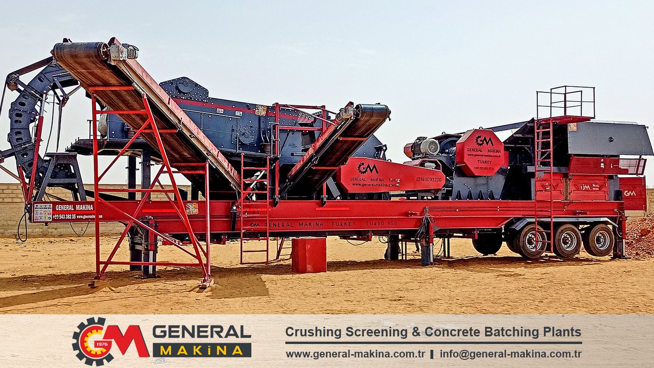 Ny Mobilt krossverk General Makina 950 Series Portable Crushing Plant: bild 8