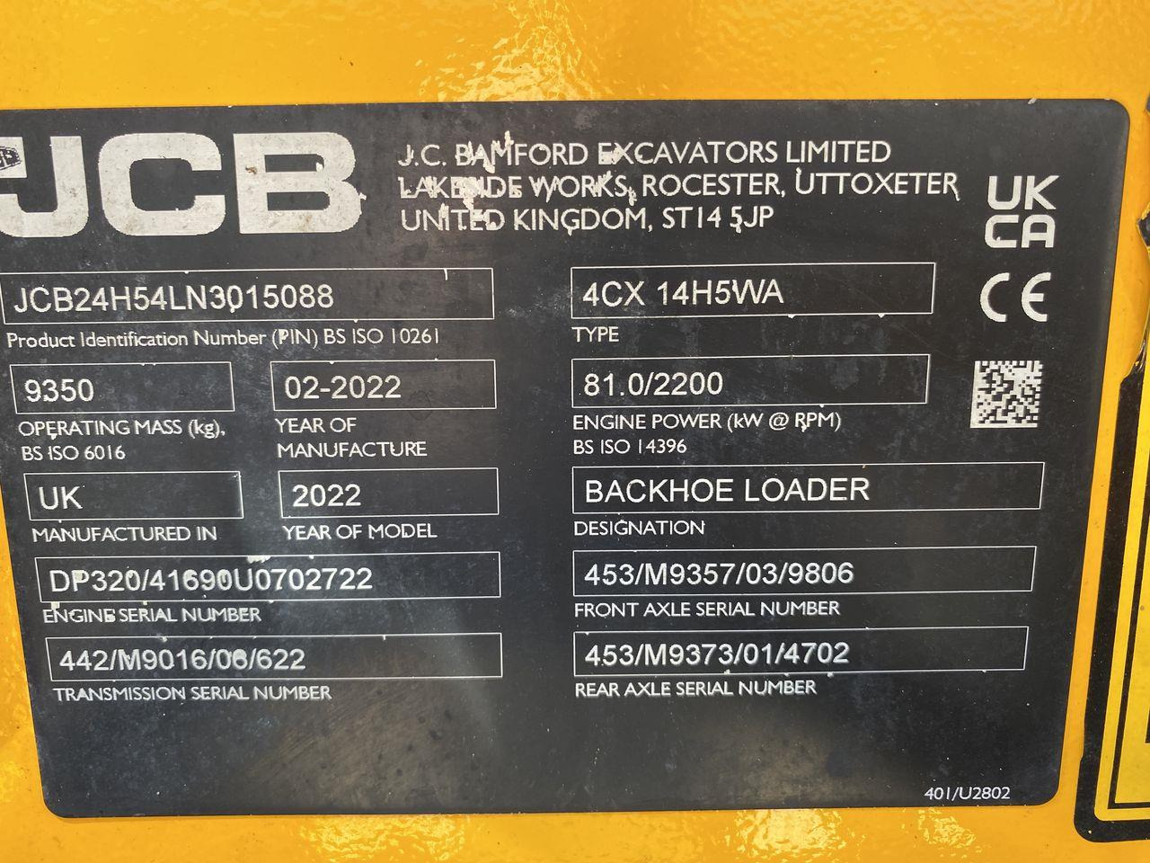 Grävlastare JCB 4CX