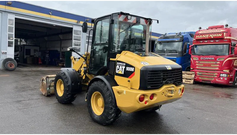 Hjullastare Caterpillar 908 M Klappschaufel+Pal.gabel Schnellwechsl. 908 M 4x4 Klappschaufel+Pal.gabel Schnellwechsl.