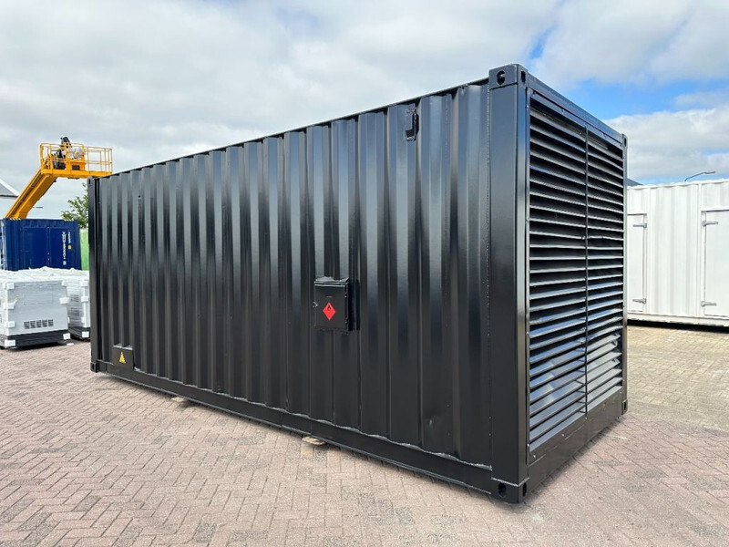 Elgenerator Iveco 8281 Leroy Somer 500 kVA Supersilent generatorset in 20 ft container: bild 5