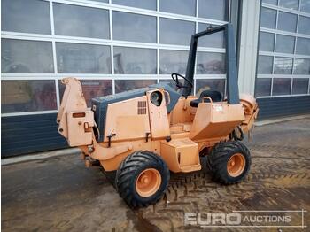Kedjegrävare Case 4WD Cable Plough, Front Weights, Roll Bar