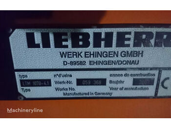 Mobilkran LIEBHERR LTM 1070-4.1: bild 1