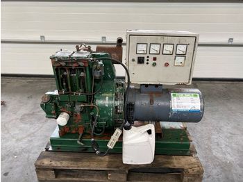 Elgenerator Lister TS2A 15 kVA generatorset: bild 1
