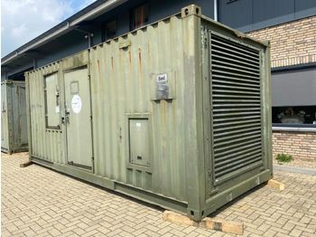 Elgenerator MTU 12 V 2000 Stamford 500 kVA Supersilent generatorset in 20 ft container: bild 1