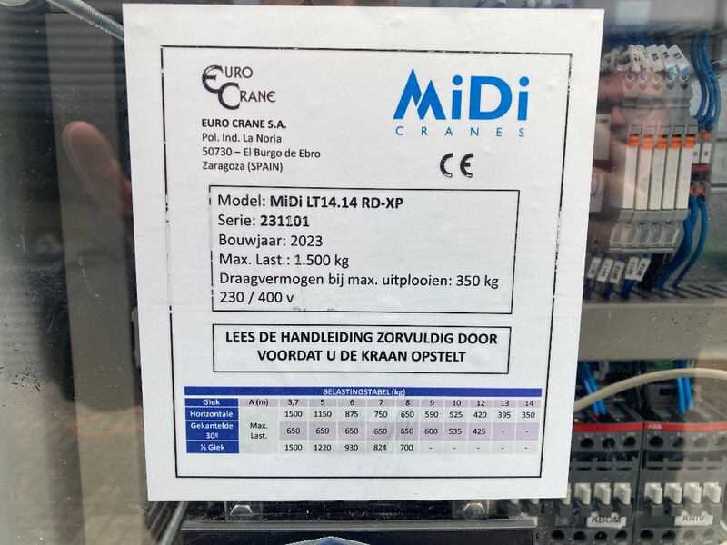 Tornkran Midi LT 14.14 RD-XP (NIEUW): bild 6