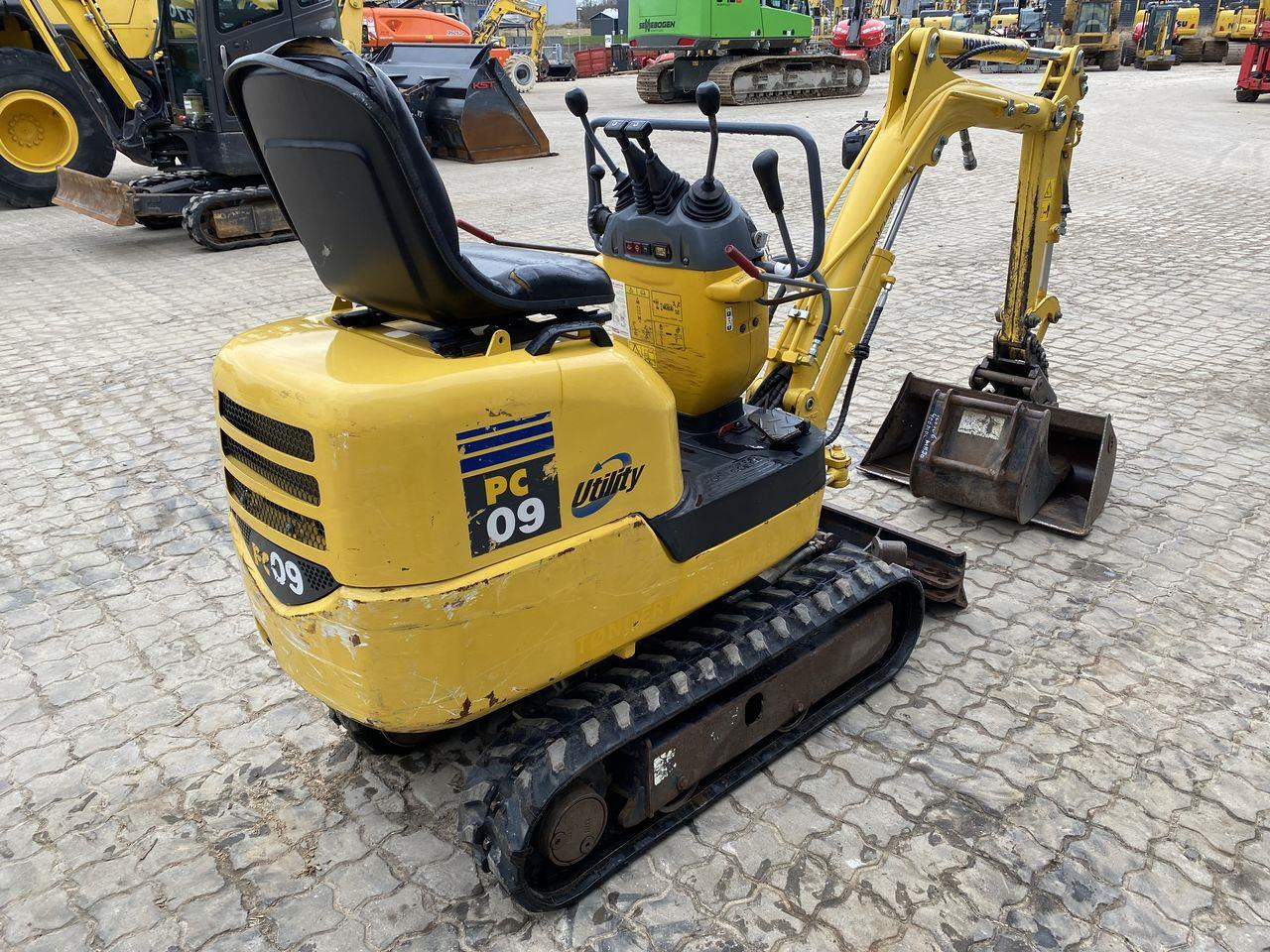 Minigrävmaskin Komatsu PC09-1