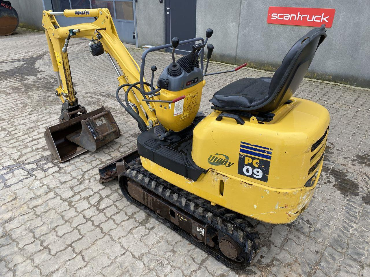 Minigrävmaskin Komatsu PC09-1