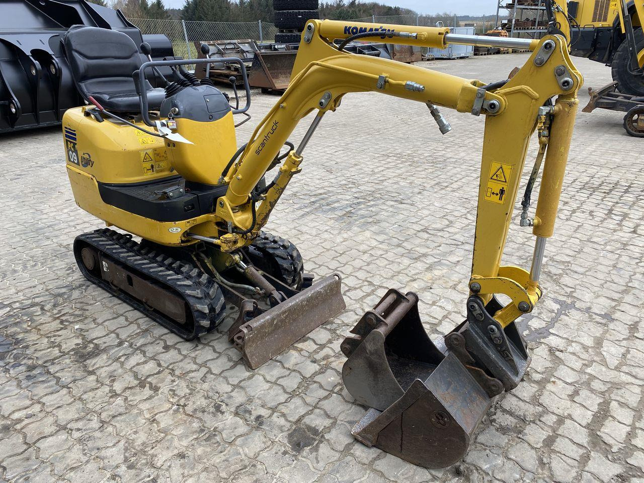 Minigrävmaskin Komatsu PC09-1
