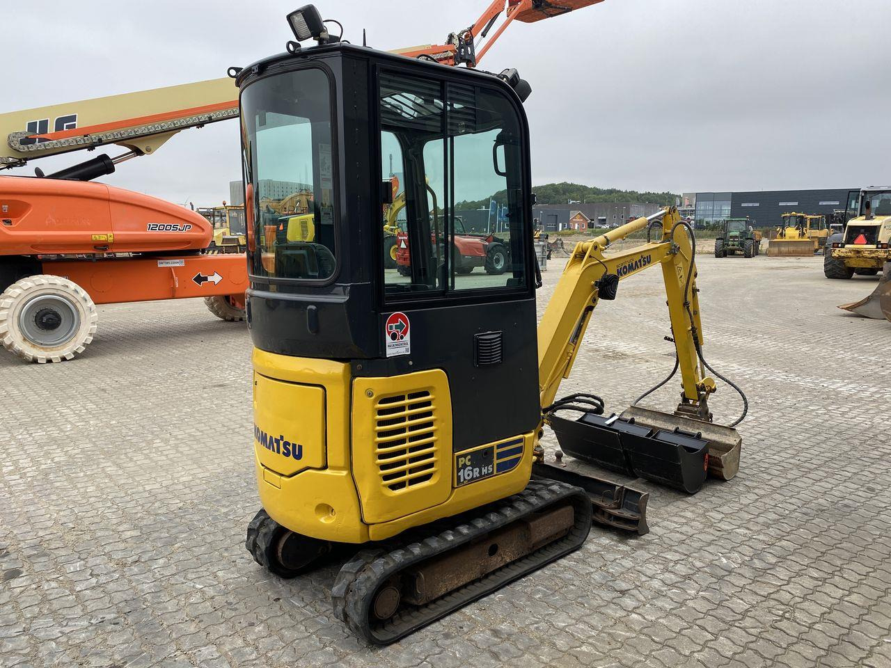 Minigrävmaskin Komatsu PC16R-3HS