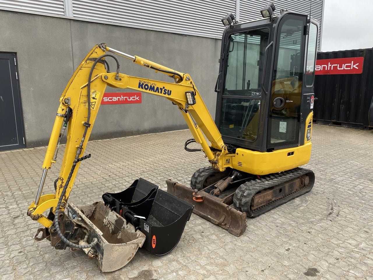 Minigrävmaskin Komatsu PC16R-3HS