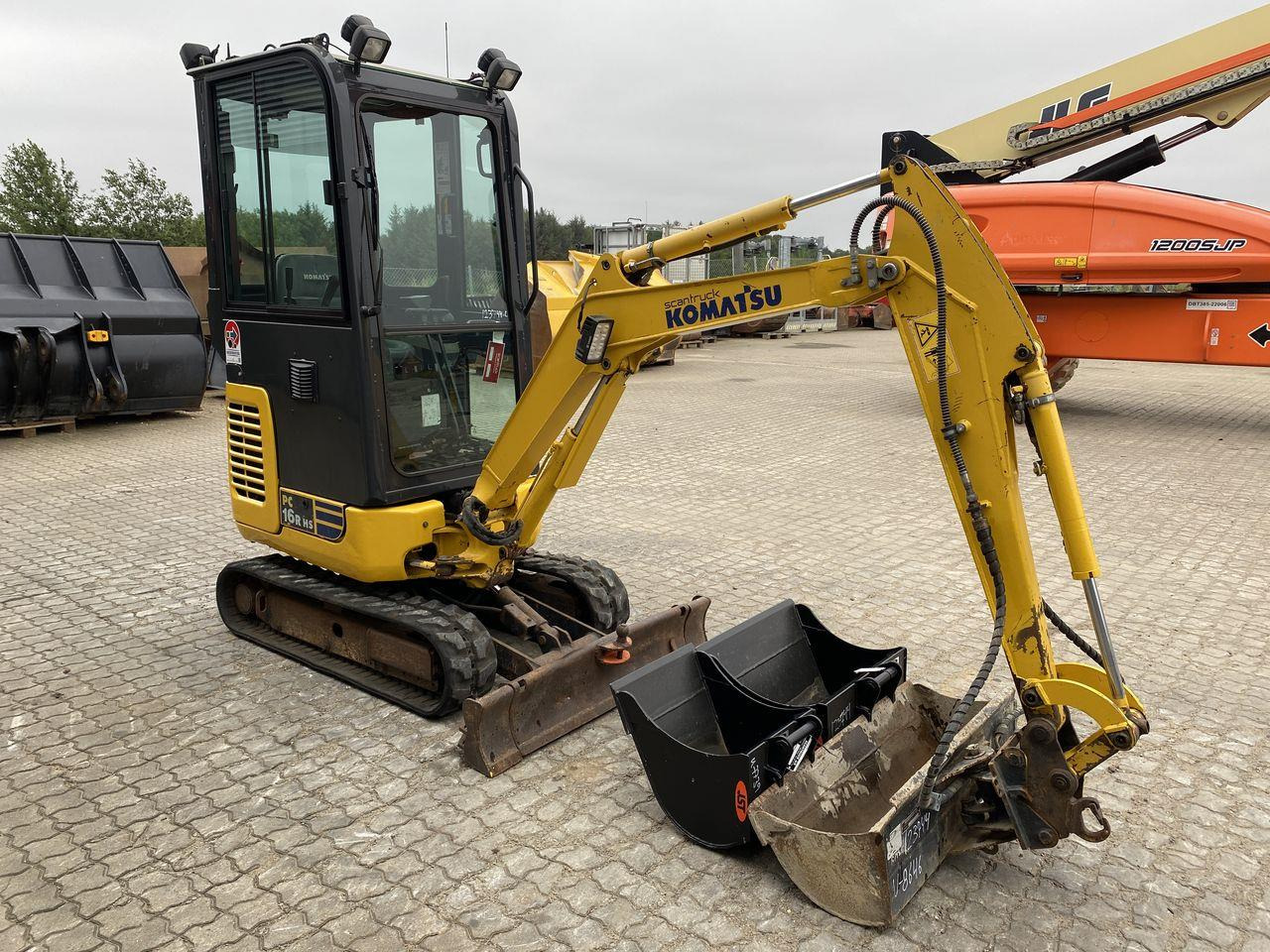 Minigrävmaskin Komatsu PC16R-3HS