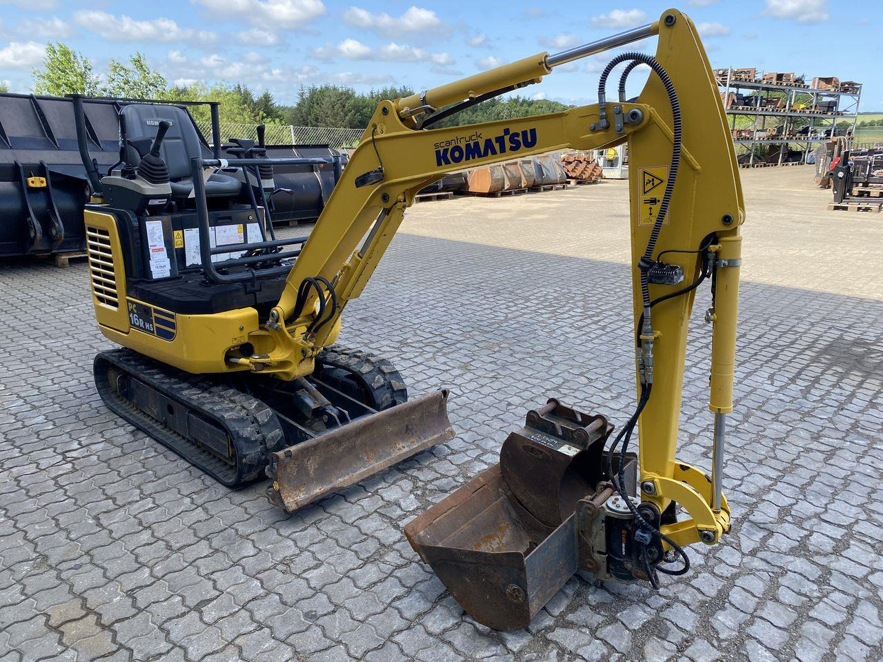 Minigrävmaskin Komatsu PC16R-3HS CANOPY