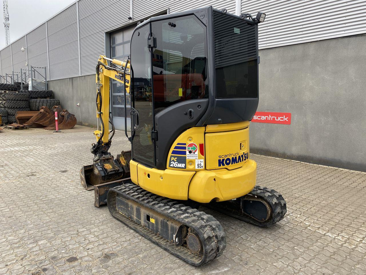 Minigrävmaskin Komatsu PC26MR-5