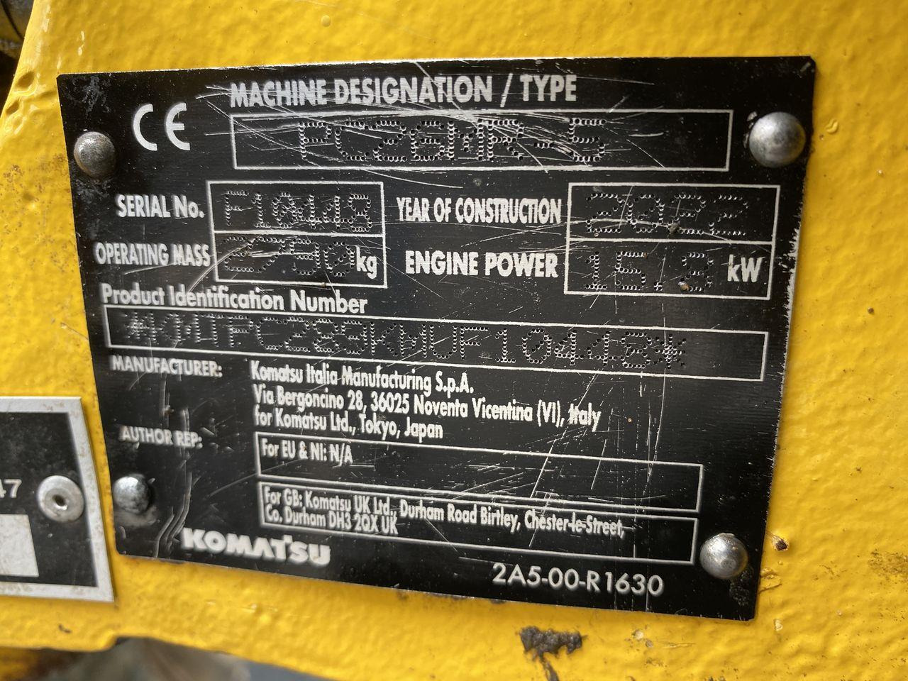 Minigrävmaskin Komatsu PC26MR-5