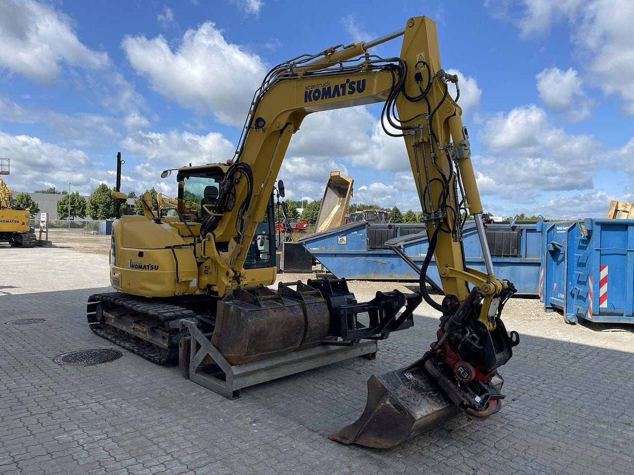 Minigrävmaskin Komatsu PC88MR-10