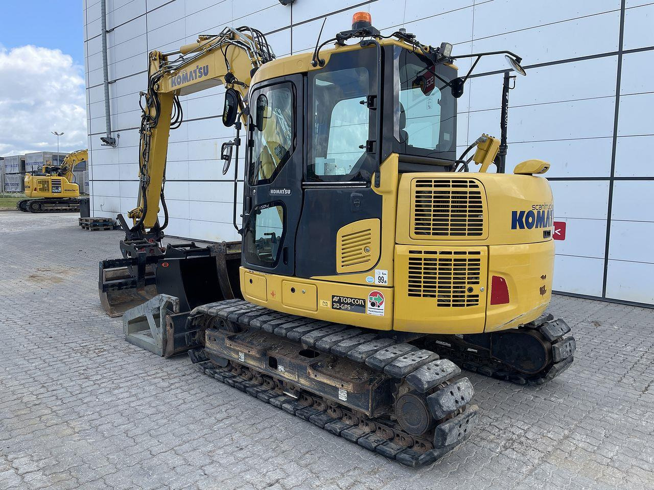 Minigrävmaskin Komatsu PC88MR-10