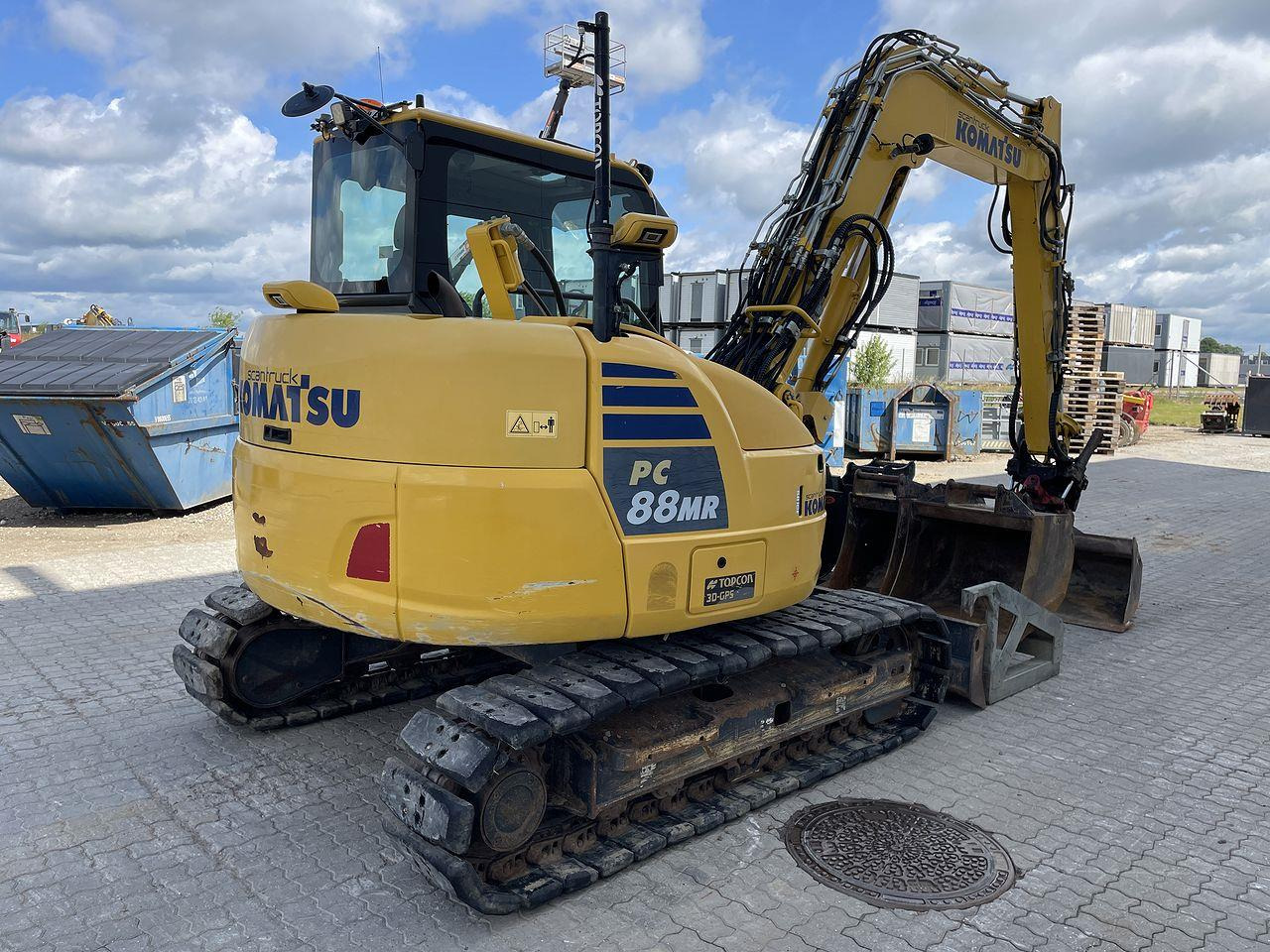Minigrävmaskin Komatsu PC88MR-10