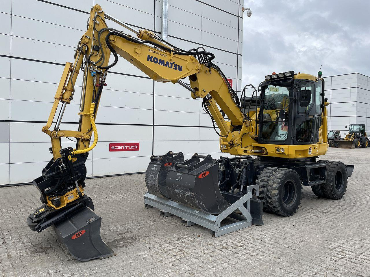 Minigrävmaskin Komatsu PW118MR-11