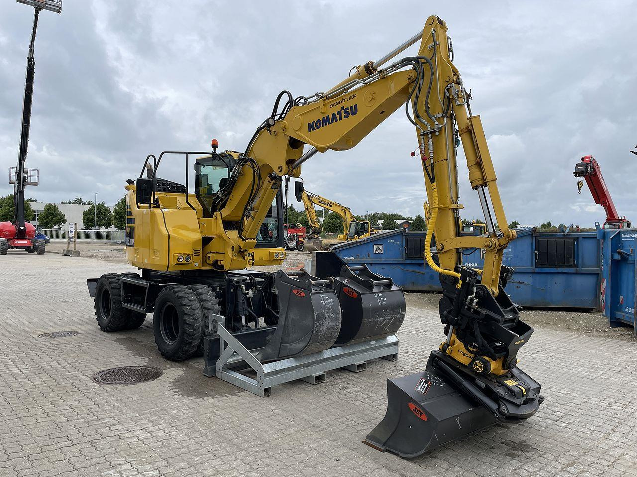 Minigrävmaskin Komatsu PW118MR-11