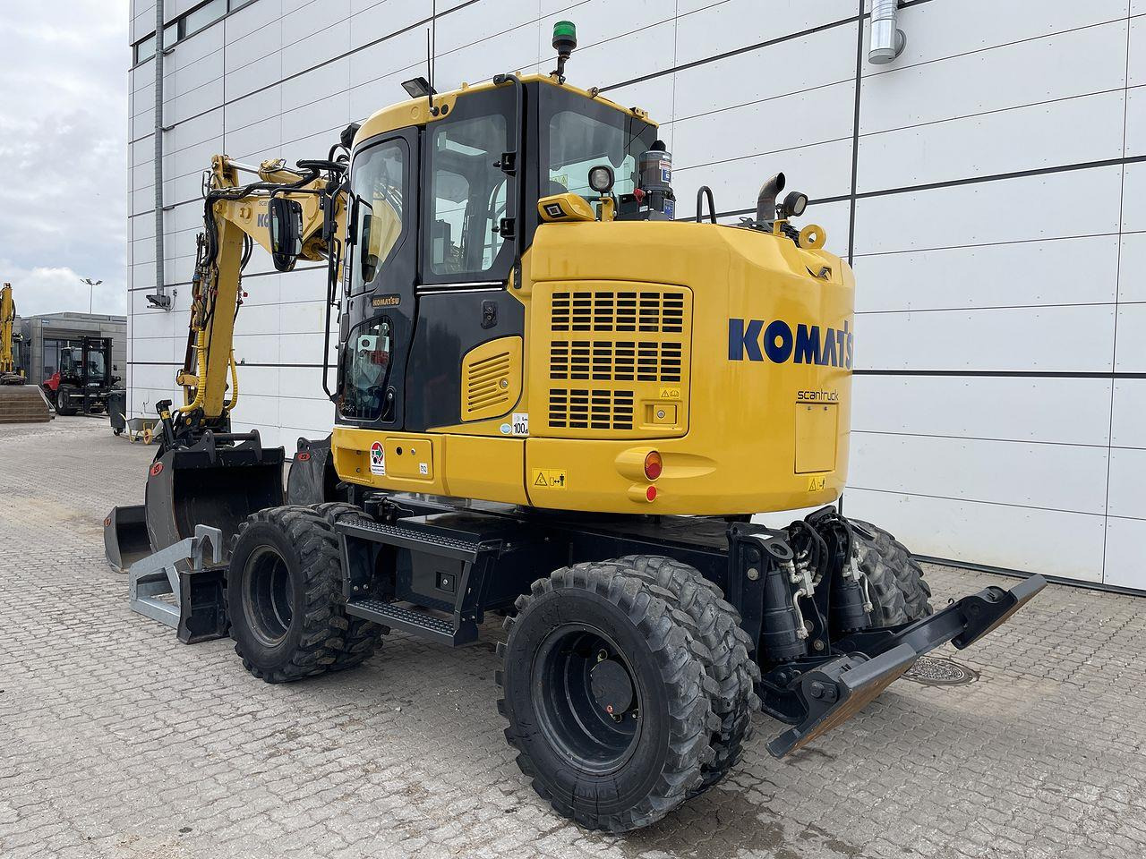 Minigrävmaskin Komatsu PW118MR-11