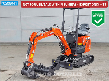 Rhinoceros XN12 -8 KUBOTA ENGINE - 3 BUCKETS - Minigrävmaskin