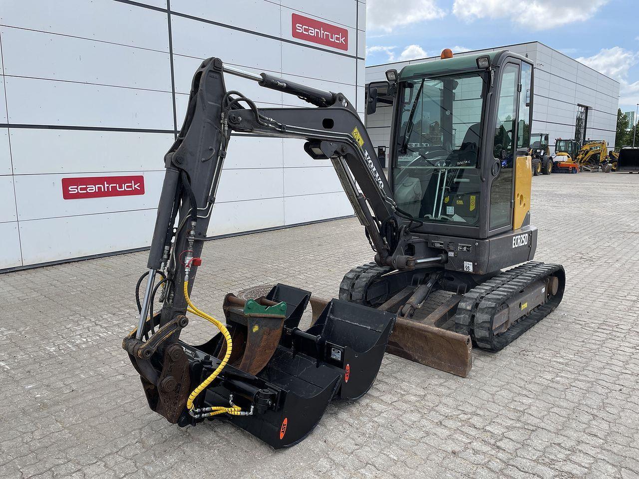 Minigrävmaskin Volvo ECR25
