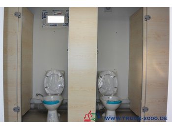 Ny Entreprenadutrustning Neue Sanitärcontainer Toilettencontainer 6 x WC: bild 1
