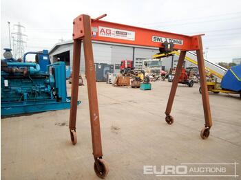 Portalkran Pelloby 3 Ton SWL Mobile Gantry Crane