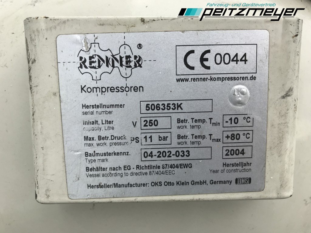 Luftkompressor Renner Kompressor RSD 7.5 10 bar / 950 L pro Min. / 7,5 KW: bild 9