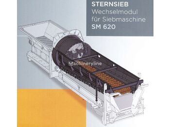  Sternsieb Wechselmodul für Doppstadt SM620 TYP 3 / 0-20mm - Sorteringsverk