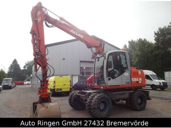 Grävmaskin på däck Terex Atlas 1305M Mobilbagger +Greifer+Schaufel+Löffel: bild 1